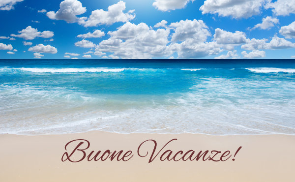 Auguri di Buone Vacanze!